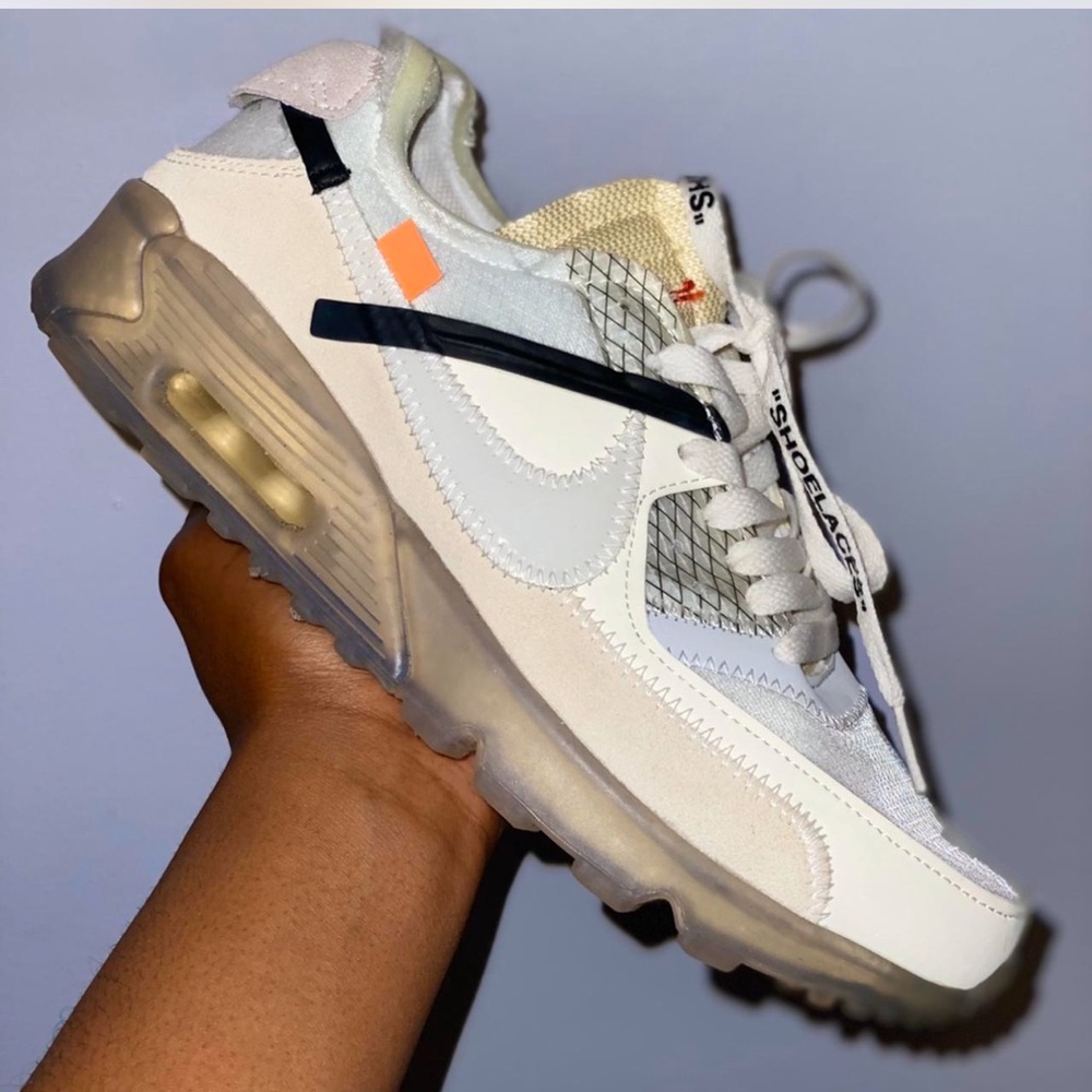 Nike Air Max 90 Off-White Sneakers - White and Cream